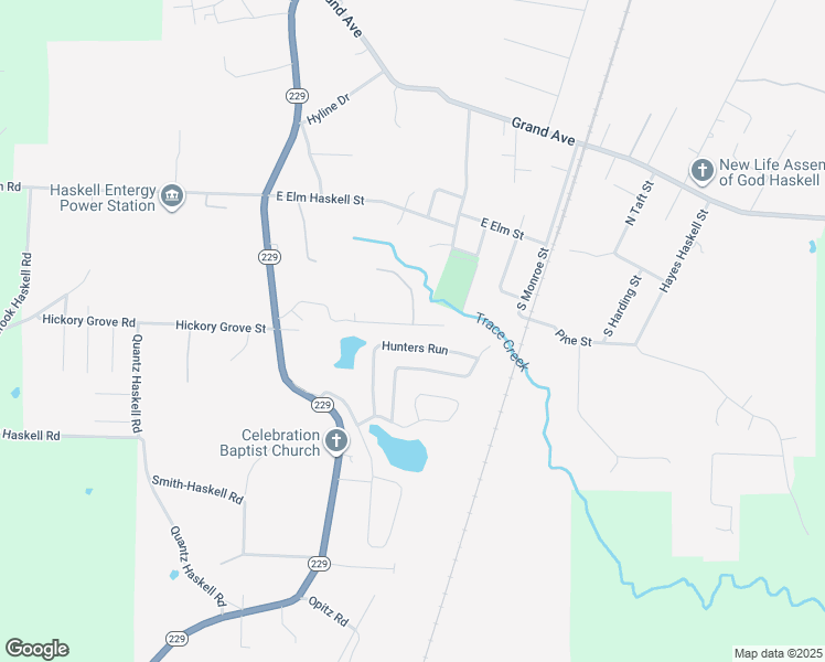map of restaurants, bars, coffee shops, grocery stores, and more near 358 Meadow Creek Drive in Benton