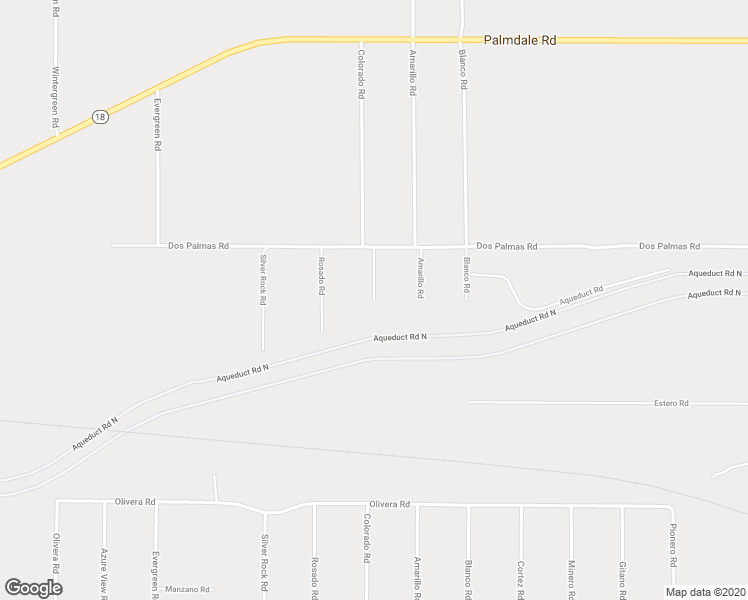 map of restaurants, bars, coffee shops, grocery stores, and more near Colorado Road in Pinon Hills