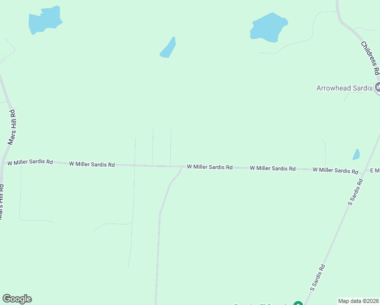 map of restaurants, bars, coffee shops, grocery stores, and more near 14216 West Miller Sardis Road in Bauxite