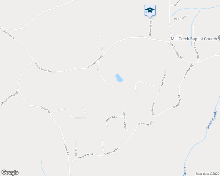 map of restaurants, bars, coffee shops, grocery stores, and more near 1249 Little Mountain Road in Dawsonville