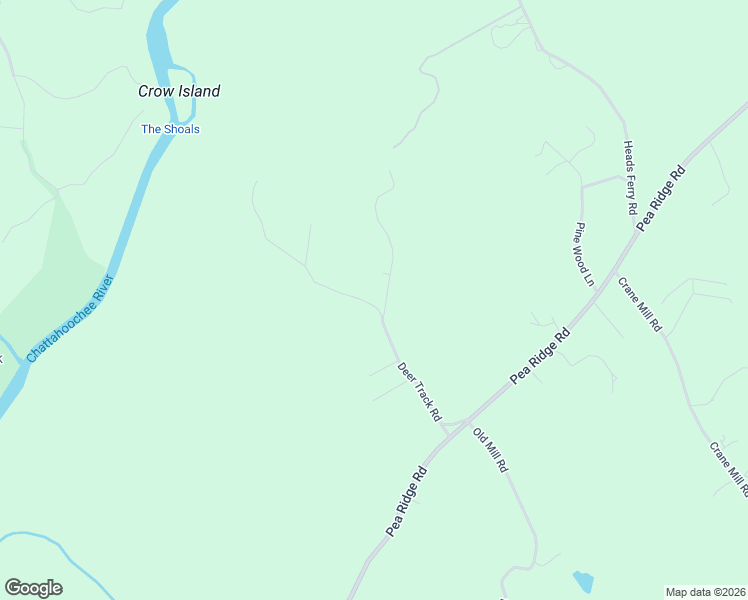 map of restaurants, bars, coffee shops, grocery stores, and more near 501 Deer Track Road in Cornelia