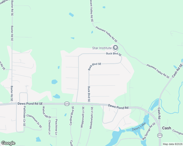 map of restaurants, bars, coffee shops, grocery stores, and more near 779 Buck Boulevard Southeast in Calhoun