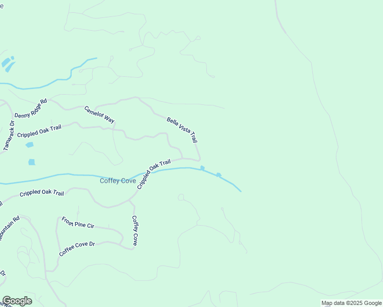 map of restaurants, bars, coffee shops, grocery stores, and more near 125 Bella Vista Trail in Jasper