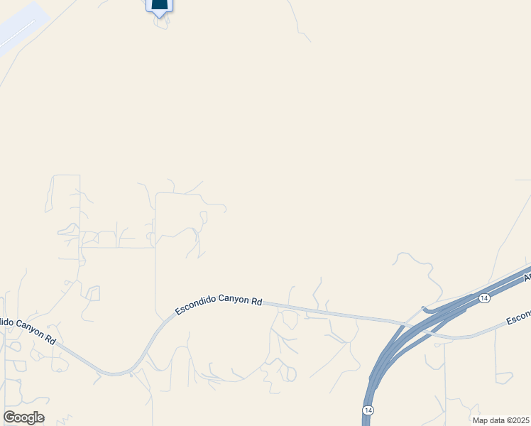 map of restaurants, bars, coffee shops, grocery stores, and more near Escondido Drive in Agua Dulce