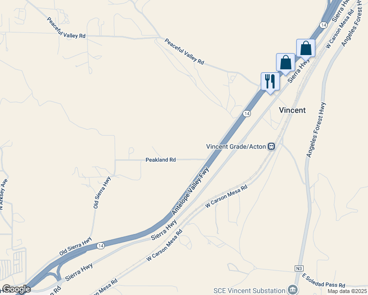 map of restaurants, bars, coffee shops, grocery stores, and more near 720 Berncastle Road in Acton