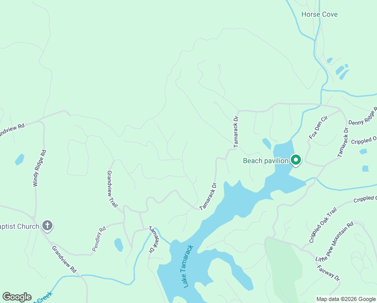 map of restaurants, bars, coffee shops, grocery stores, and more near 78 Sharp Top Court in Jasper