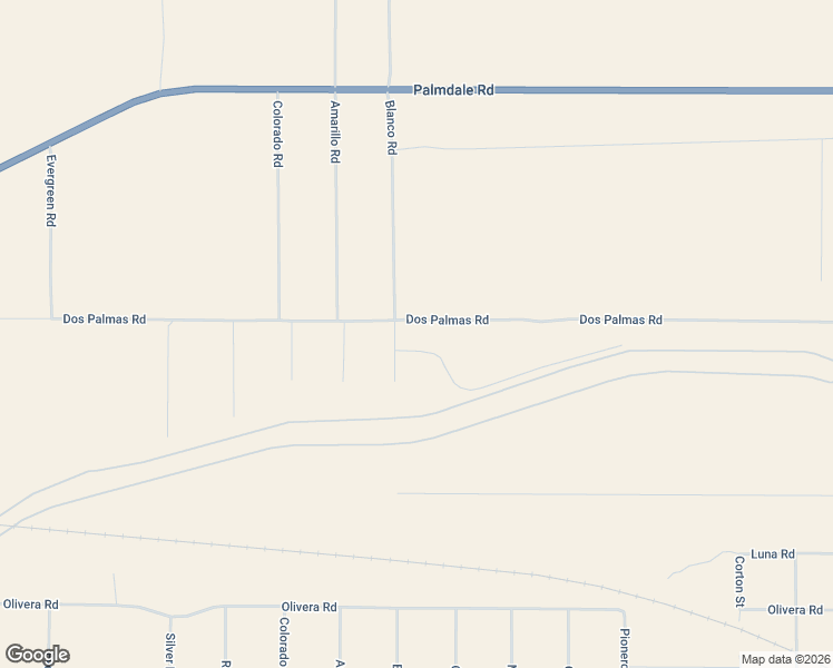 map of restaurants, bars, coffee shops, grocery stores, and more near 2484 Dos Palmas Road in Phelan