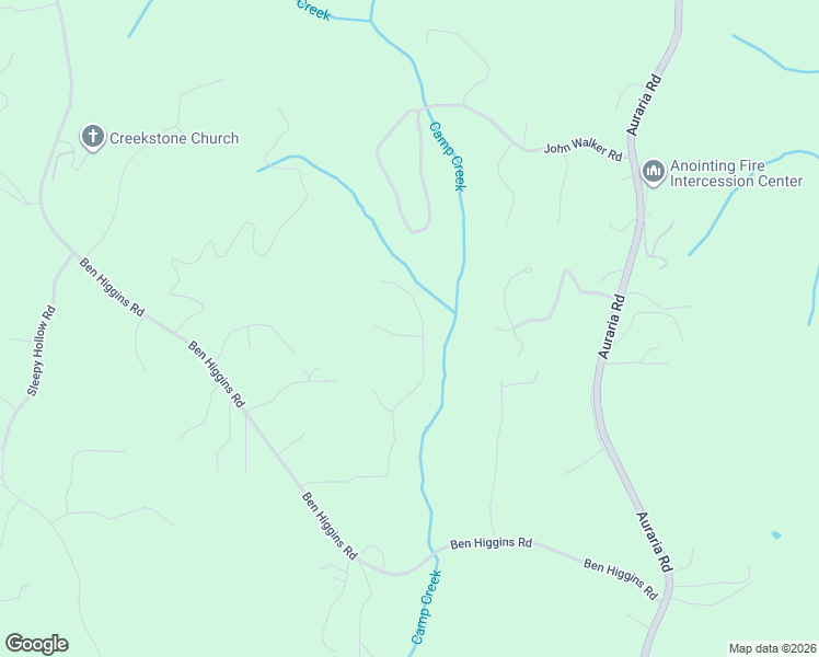 map of restaurants, bars, coffee shops, grocery stores, and more near 20 Honey Tree Terrace in Dahlonega