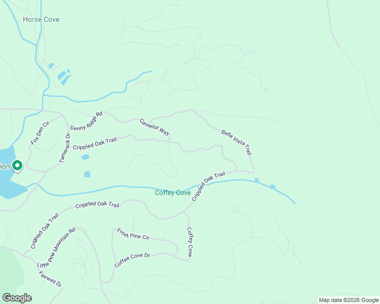 map of restaurants, bars, coffee shops, grocery stores, and more near 1625 Crippled Oak Trail in Jasper