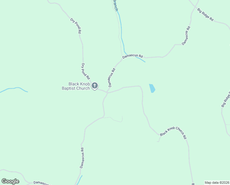 map of restaurants, bars, coffee shops, grocery stores, and more near 2793 Black Knob Church Road in Ranger