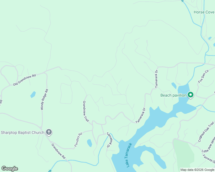 map of restaurants, bars, coffee shops, grocery stores, and more near 521 Southview Court in Big Canoe