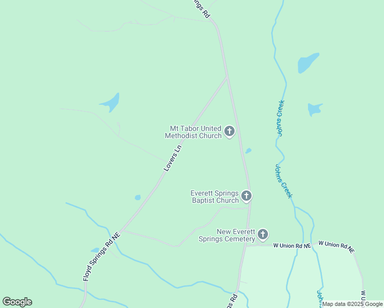 map of restaurants, bars, coffee shops, grocery stores, and more near 260 Lovers Lane in Armuchee