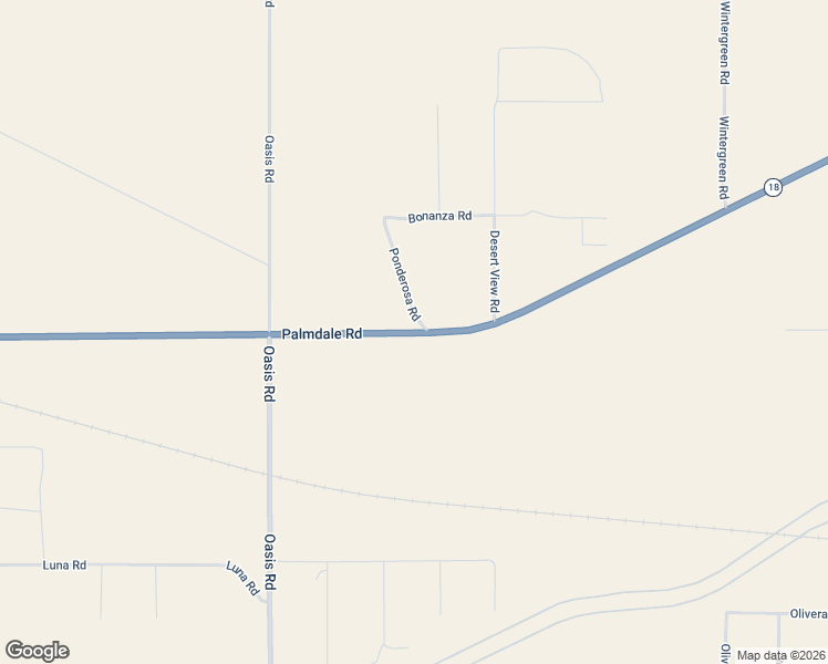 map of restaurants, bars, coffee shops, grocery stores, and more near California 18 in Phelan