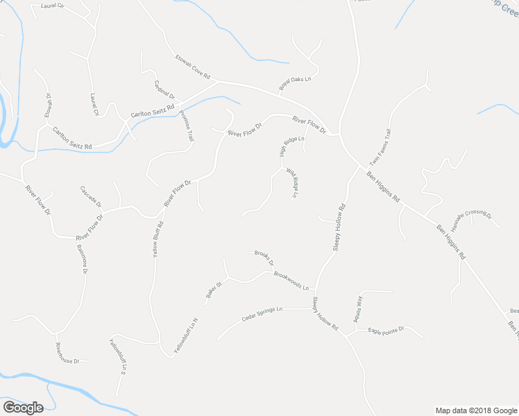 map of restaurants, bars, coffee shops, grocery stores, and more near 402 High Ridge Lane in Dahlonega