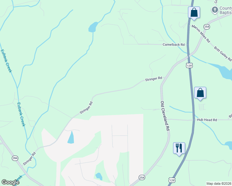 map of restaurants, bars, coffee shops, grocery stores, and more near 6794 Stringer Road in Clermont