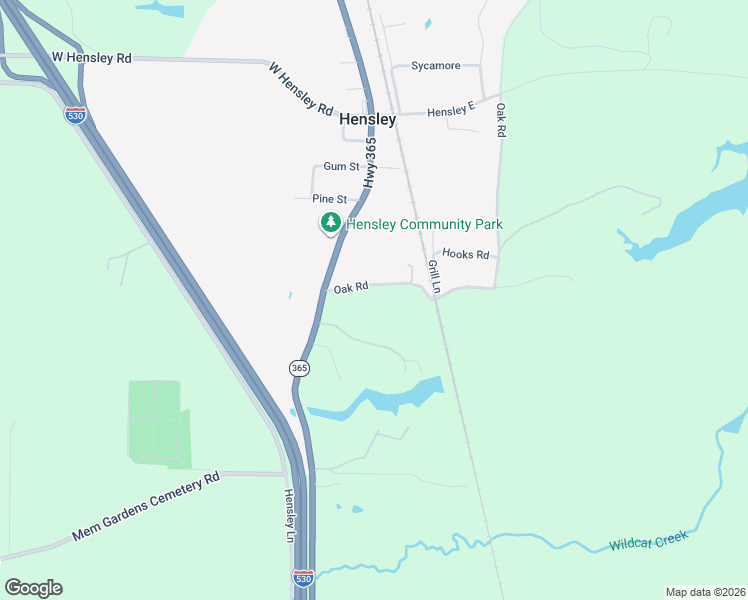 map of restaurants, bars, coffee shops, grocery stores, and more near 27624 Oak Road in Hensley