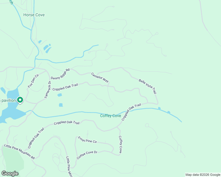 map of restaurants, bars, coffee shops, grocery stores, and more near 1679 Crippled Oak Trail in Jasper