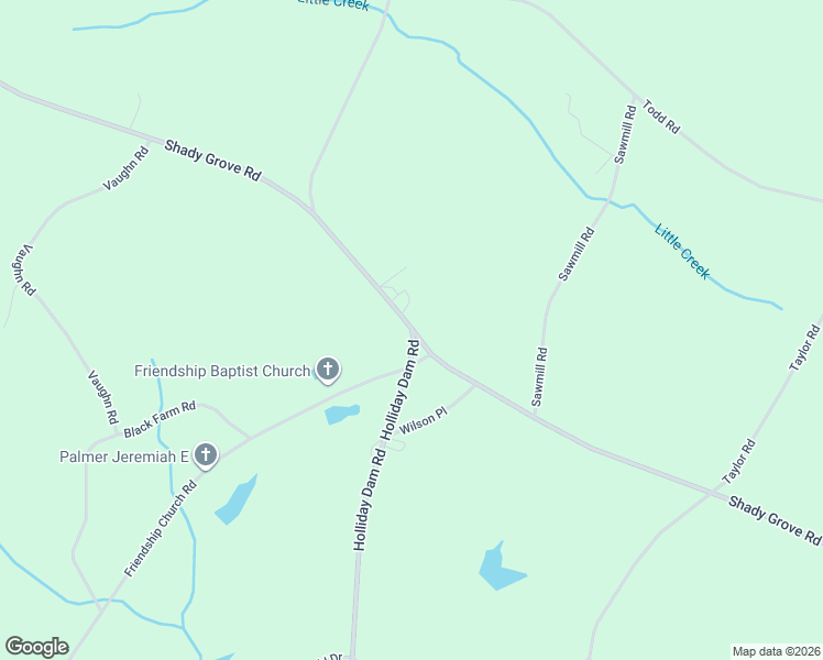 map of restaurants, bars, coffee shops, grocery stores, and more near 706 Holliday Dam Road in Honea Path