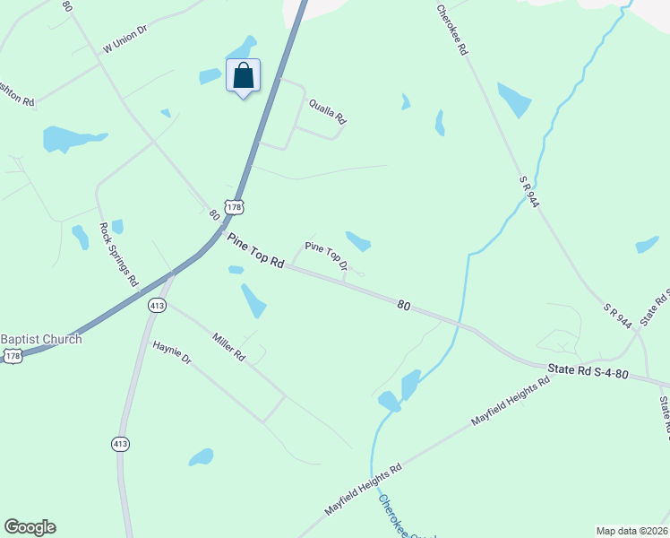 map of restaurants, bars, coffee shops, grocery stores, and more near 303 Pine Top Drive in Belton