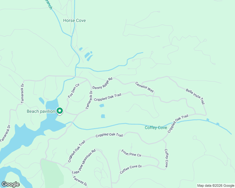 map of restaurants, bars, coffee shops, grocery stores, and more near 2006 Crippled Oak Trail in Jasper