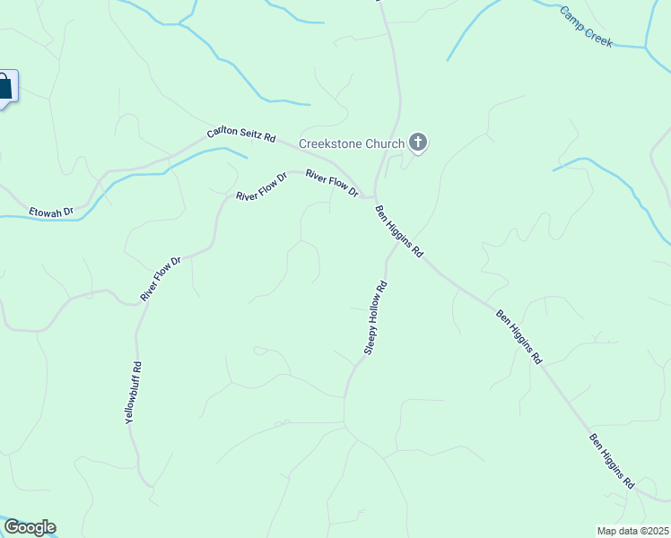 map of restaurants, bars, coffee shops, grocery stores, and more near 81 Wild Ridge Lane in Dahlonega