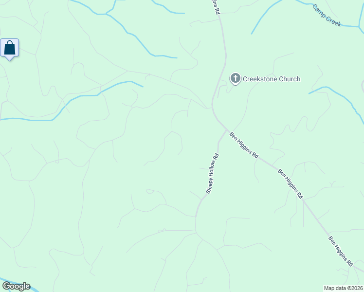 map of restaurants, bars, coffee shops, grocery stores, and more near 130 Wild Ridge Ln in Dahlonega