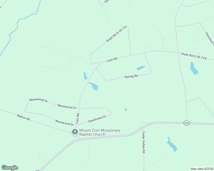 map of restaurants, bars, coffee shops, grocery stores, and more near 144 Spring Road in Laurens