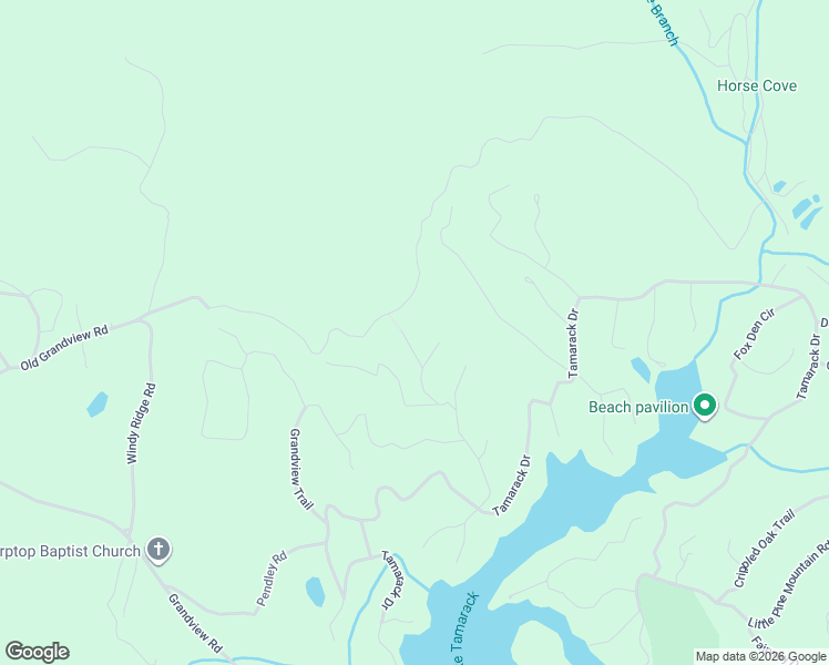 map of restaurants, bars, coffee shops, grocery stores, and more near 176 South View Trail in Jasper