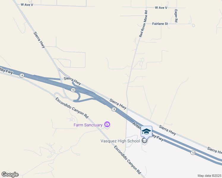 map of restaurants, bars, coffee shops, grocery stores, and more near Ward Road in Los Angeles County