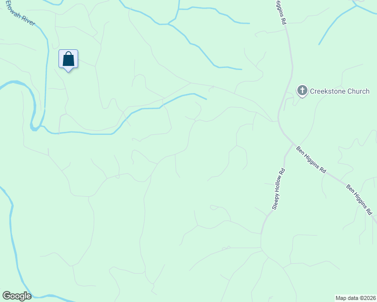 map of restaurants, bars, coffee shops, grocery stores, and more near 29 Maple Ridge Road in Dahlonega