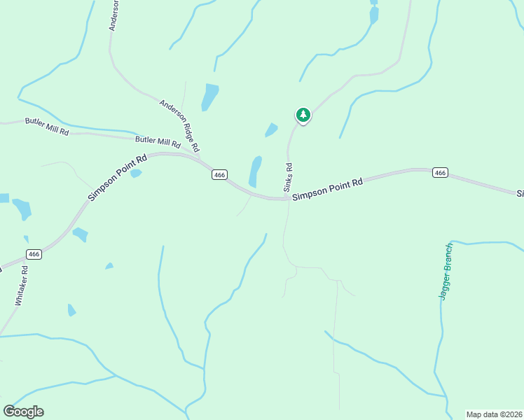 map of restaurants, bars, coffee shops, grocery stores, and more near 6458 Simpson Point Road in Grant