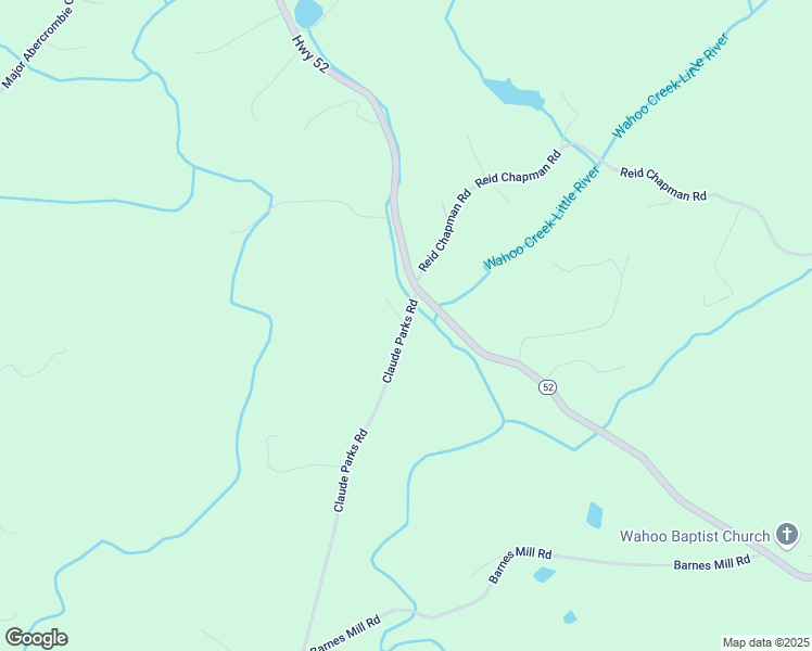 map of restaurants, bars, coffee shops, grocery stores, and more near 0 Claude Parks Road in Murrayville