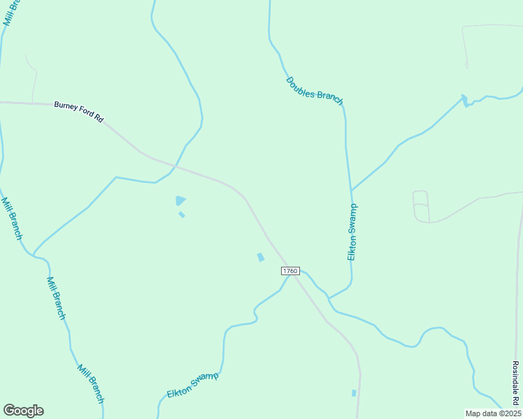 map of restaurants, bars, coffee shops, grocery stores, and more near 4907 Burney Ford Road in Clarkton