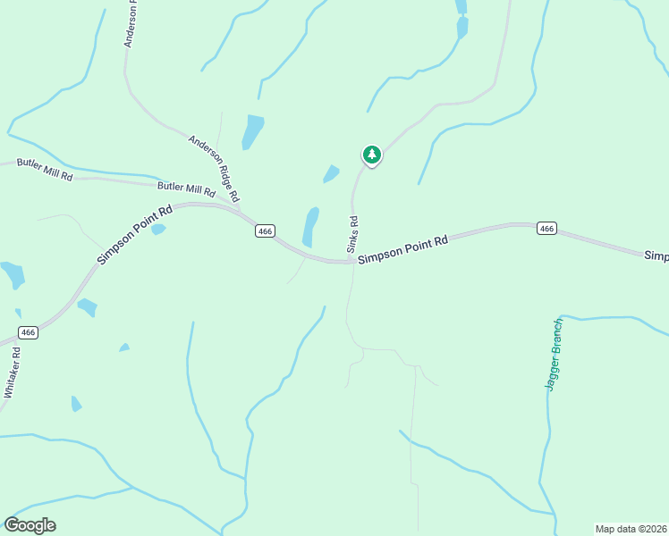 map of restaurants, bars, coffee shops, grocery stores, and more near 6458 Simpson Point Road in Grant