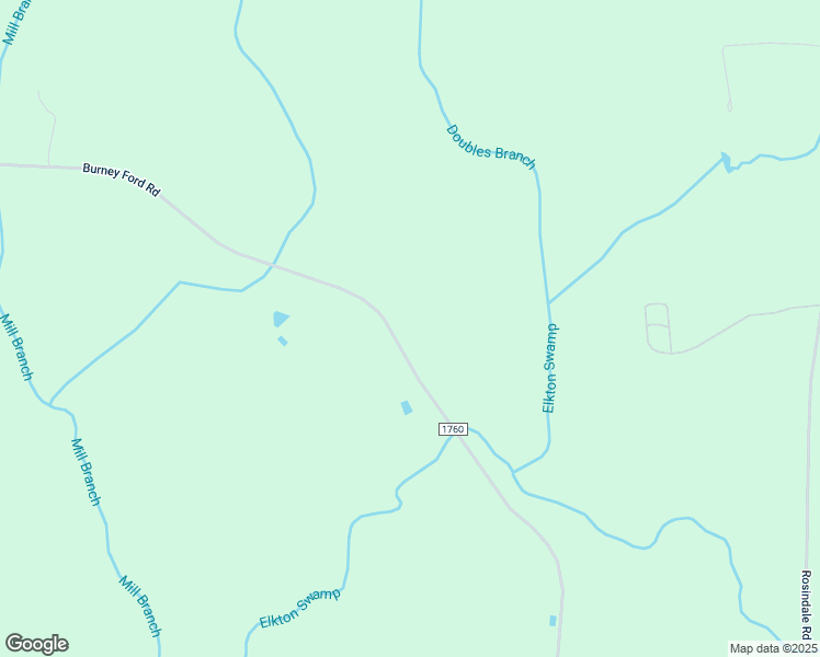 map of restaurants, bars, coffee shops, grocery stores, and more near 4907 Burney Ford Road in Clarkton