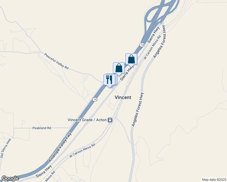 map of restaurants, bars, coffee shops, grocery stores, and more near Kalman in Acton