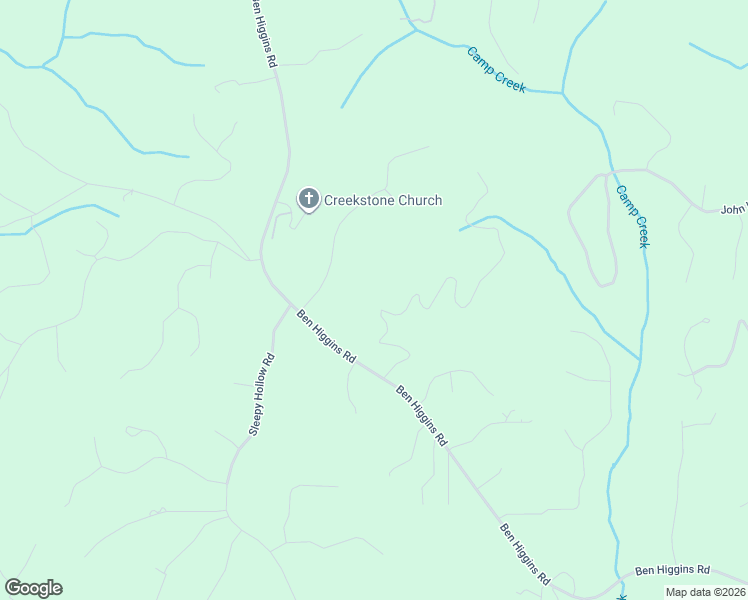 map of restaurants, bars, coffee shops, grocery stores, and more near 261 Ridgeway Road in Dahlonega