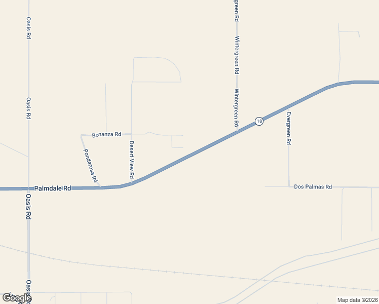 map of restaurants, bars, coffee shops, grocery stores, and more near 1514 California 18 in Phelan
