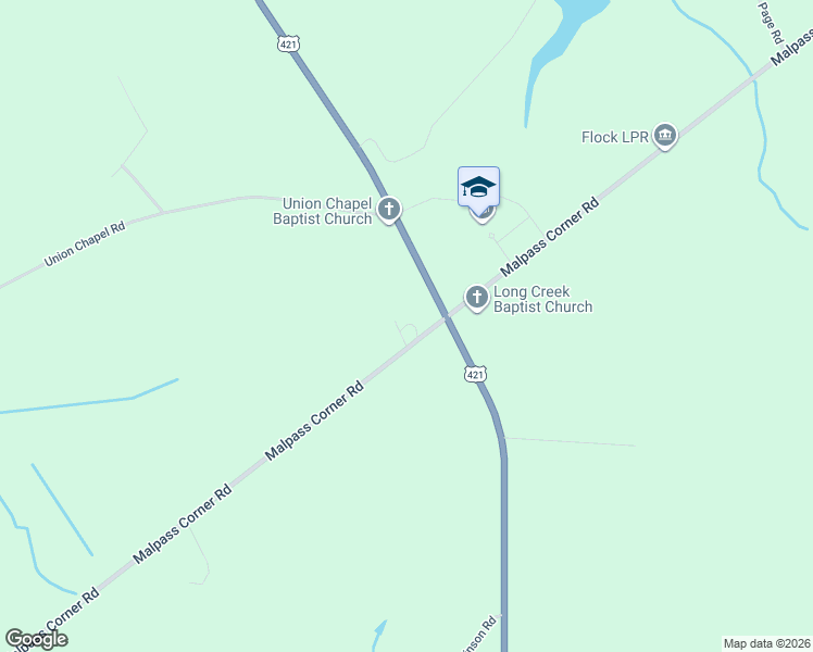 map of restaurants, bars, coffee shops, grocery stores, and more near 5324 Malpass Corner Road in Currie