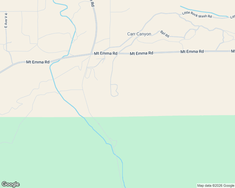 map of restaurants, bars, coffee shops, grocery stores, and more near 5858 Mount Emma Road in Palmdale