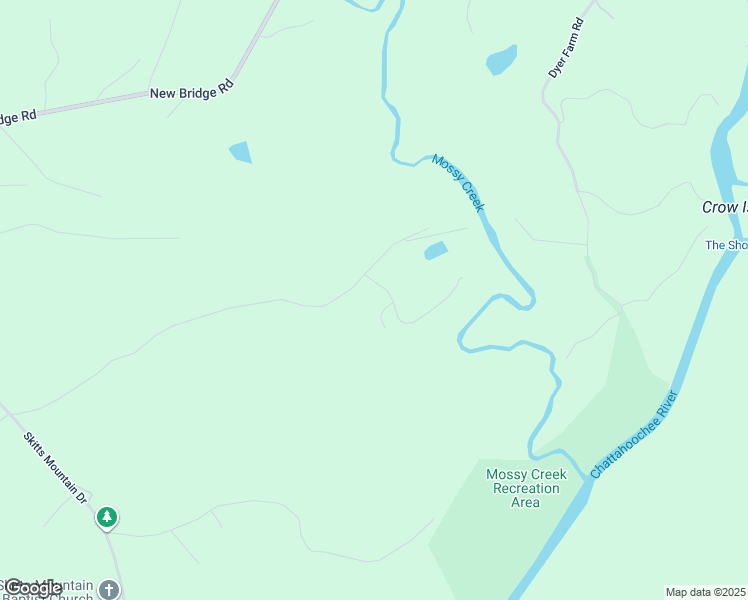 map of restaurants, bars, coffee shops, grocery stores, and more near 9410 Mossy Creek Trce in Lula