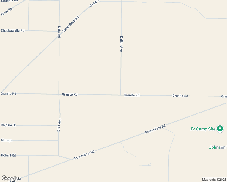 map of restaurants, bars, coffee shops, grocery stores, and more near Granite Road in Lucerne Valley