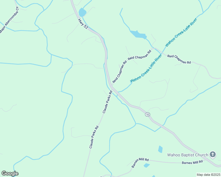 map of restaurants, bars, coffee shops, grocery stores, and more near 0 Claude Parks Road in Murrayville
