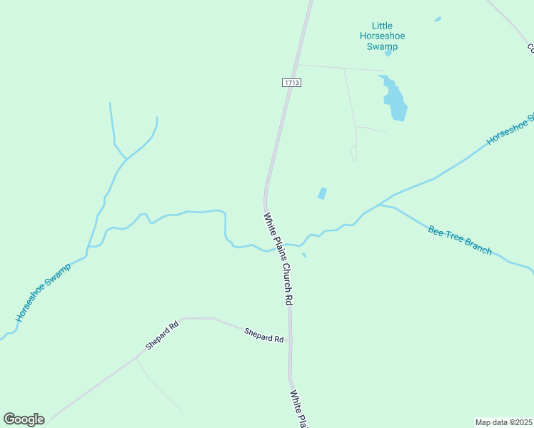 map of restaurants, bars, coffee shops, grocery stores, and more near White Plains Church Road in Bladen County