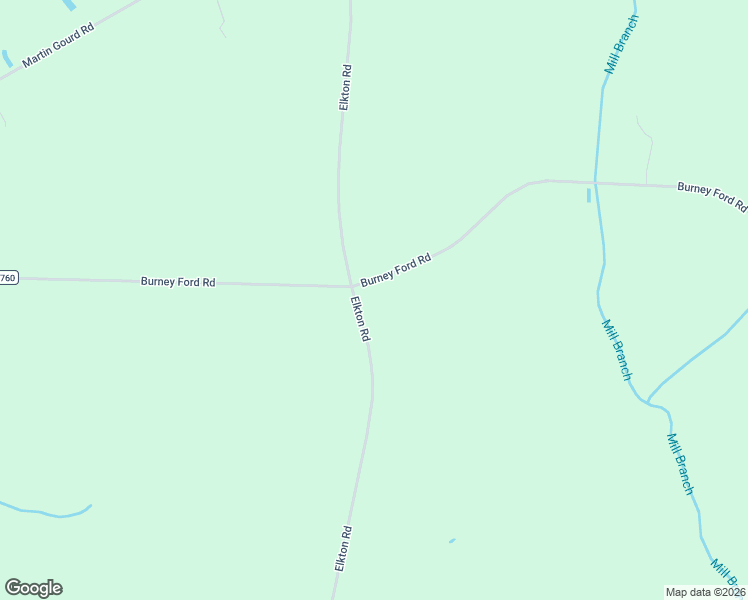 map of restaurants, bars, coffee shops, grocery stores, and more near 3226-3556 Burney Ford Road in Clarkton