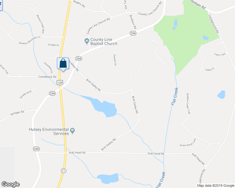 map of restaurants, bars, coffee shops, grocery stores, and more near 7101 Britt Gailey Road in Clermont