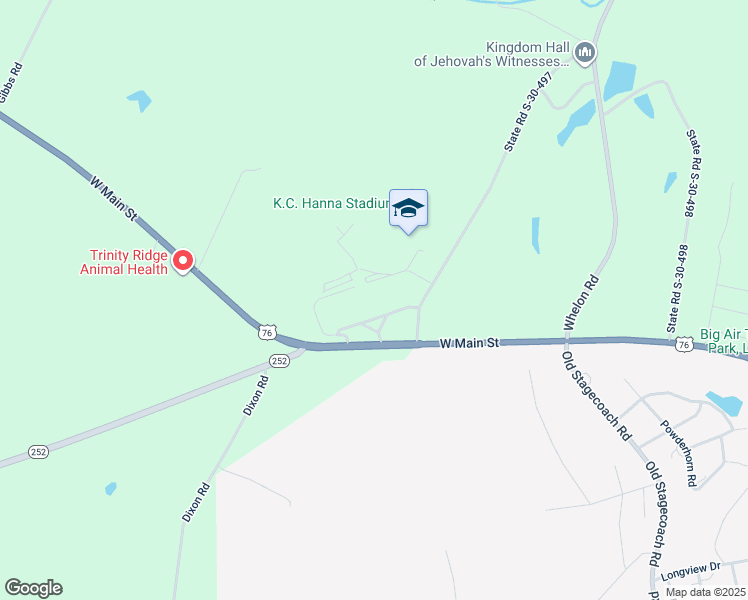 map of restaurants, bars, coffee shops, grocery stores, and more near 5058 U.S. 76 in Laurens