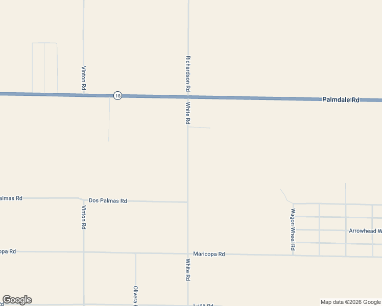 map of restaurants, bars, coffee shops, grocery stores, and more near White Road in Victorville