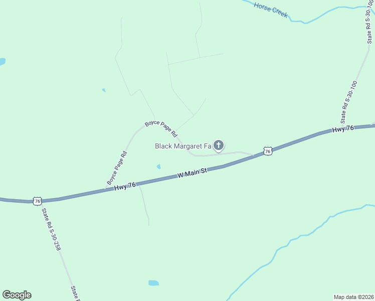 map of restaurants, bars, coffee shops, grocery stores, and more near 735 Boyce Page Road in Honea Path
