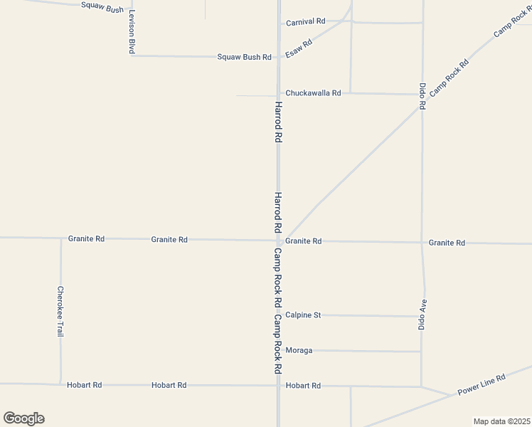 map of restaurants, bars, coffee shops, grocery stores, and more near Harrod Road in Lucerne Valley